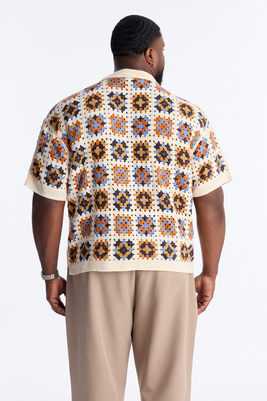 Florian Short Sleeve Johnny Polo - Cream