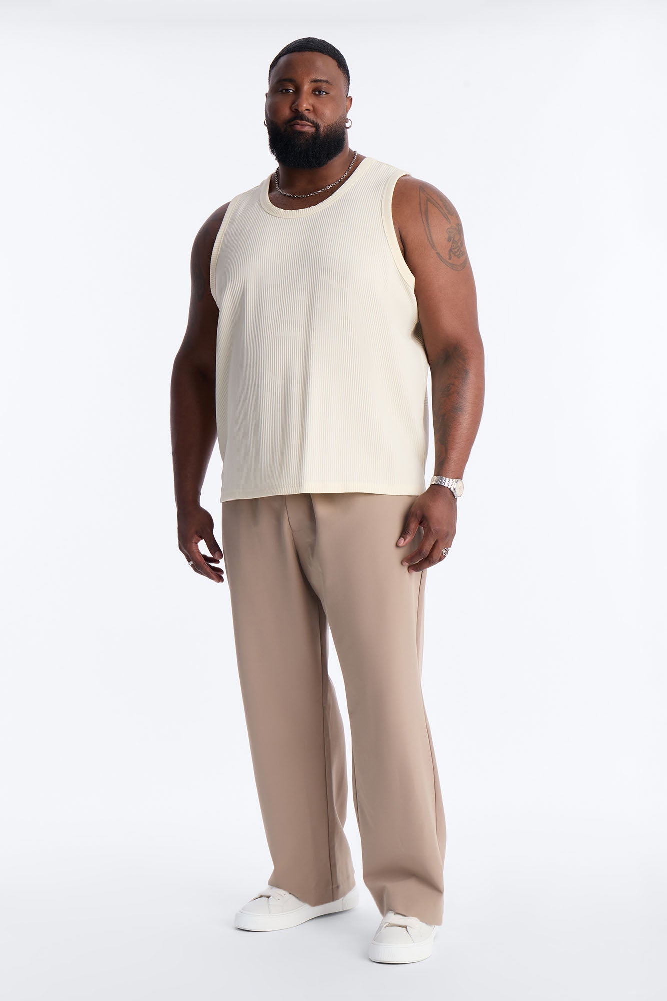 Show Up Tank Top - Off White