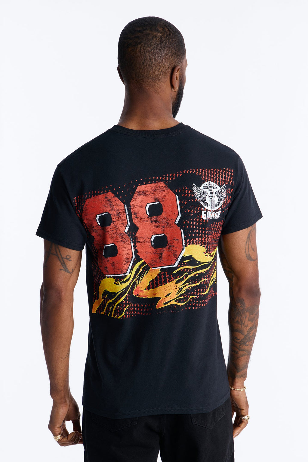 Pure Speed Racing Short Sleeve Tee - Black
