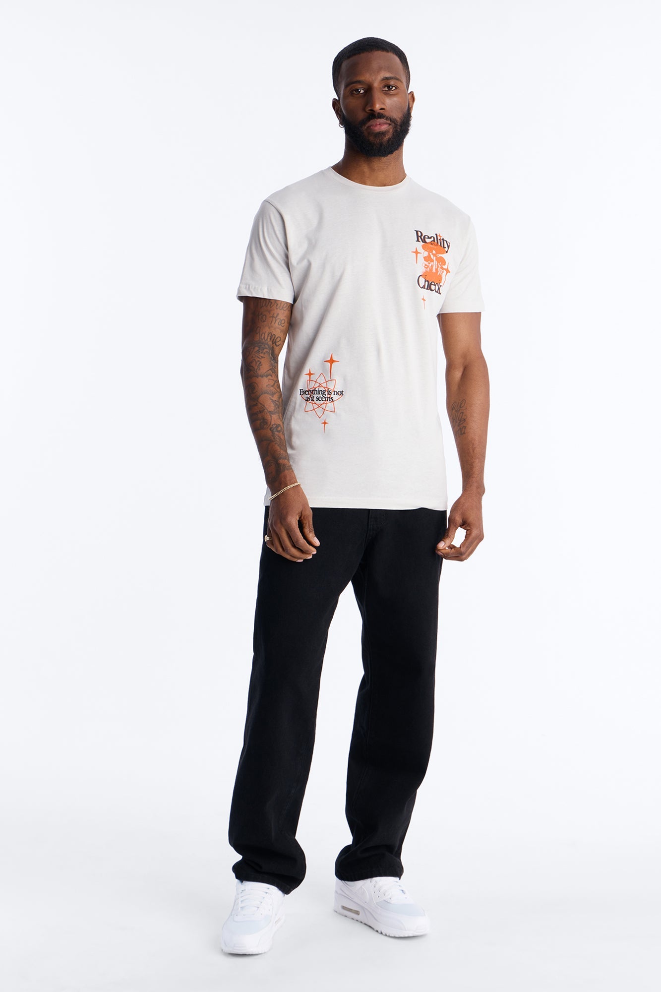 Reality Check Daily Short Sleeve Tee - Grey