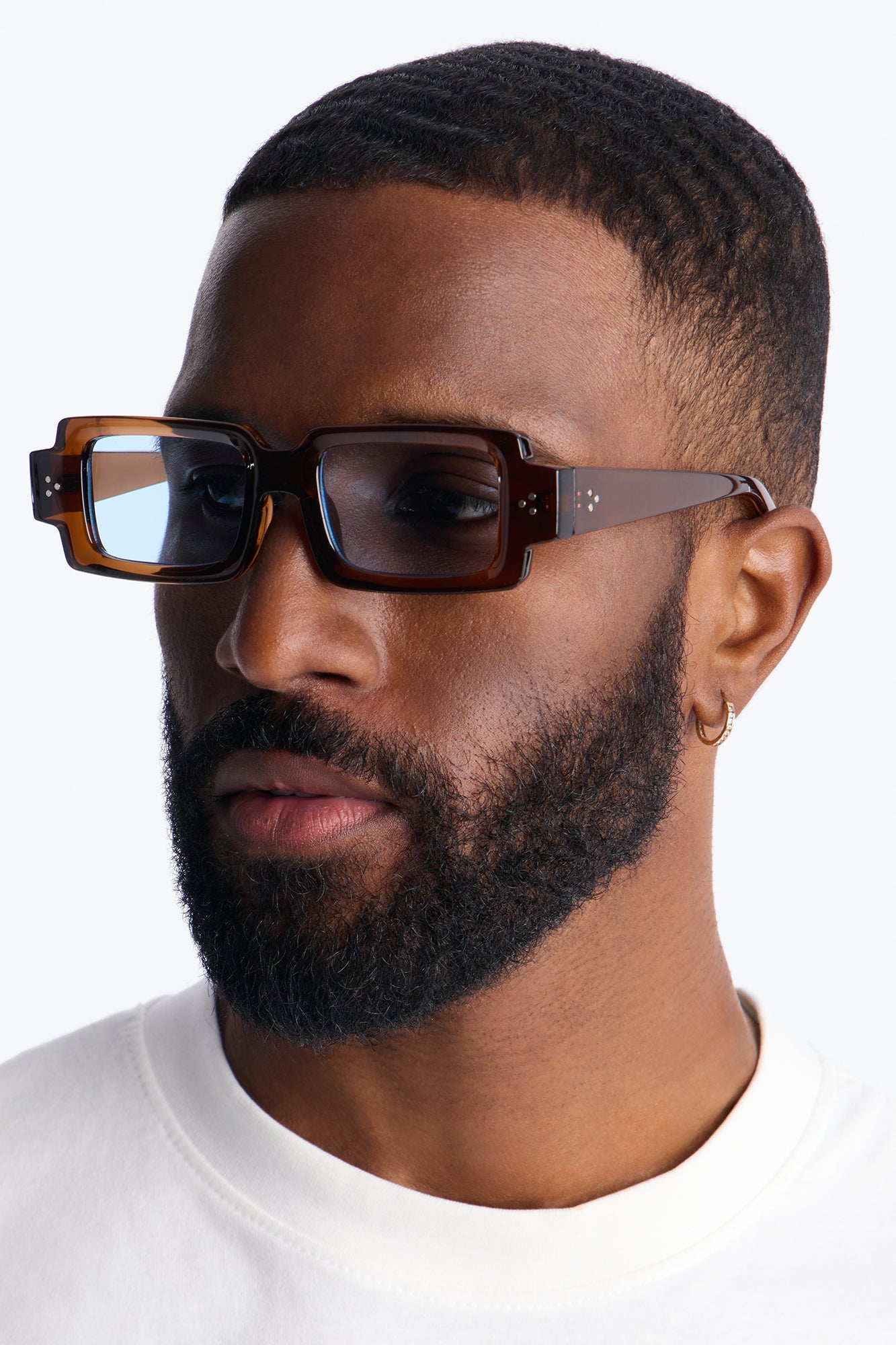 Urban Surf Square Sunglasses - Brown