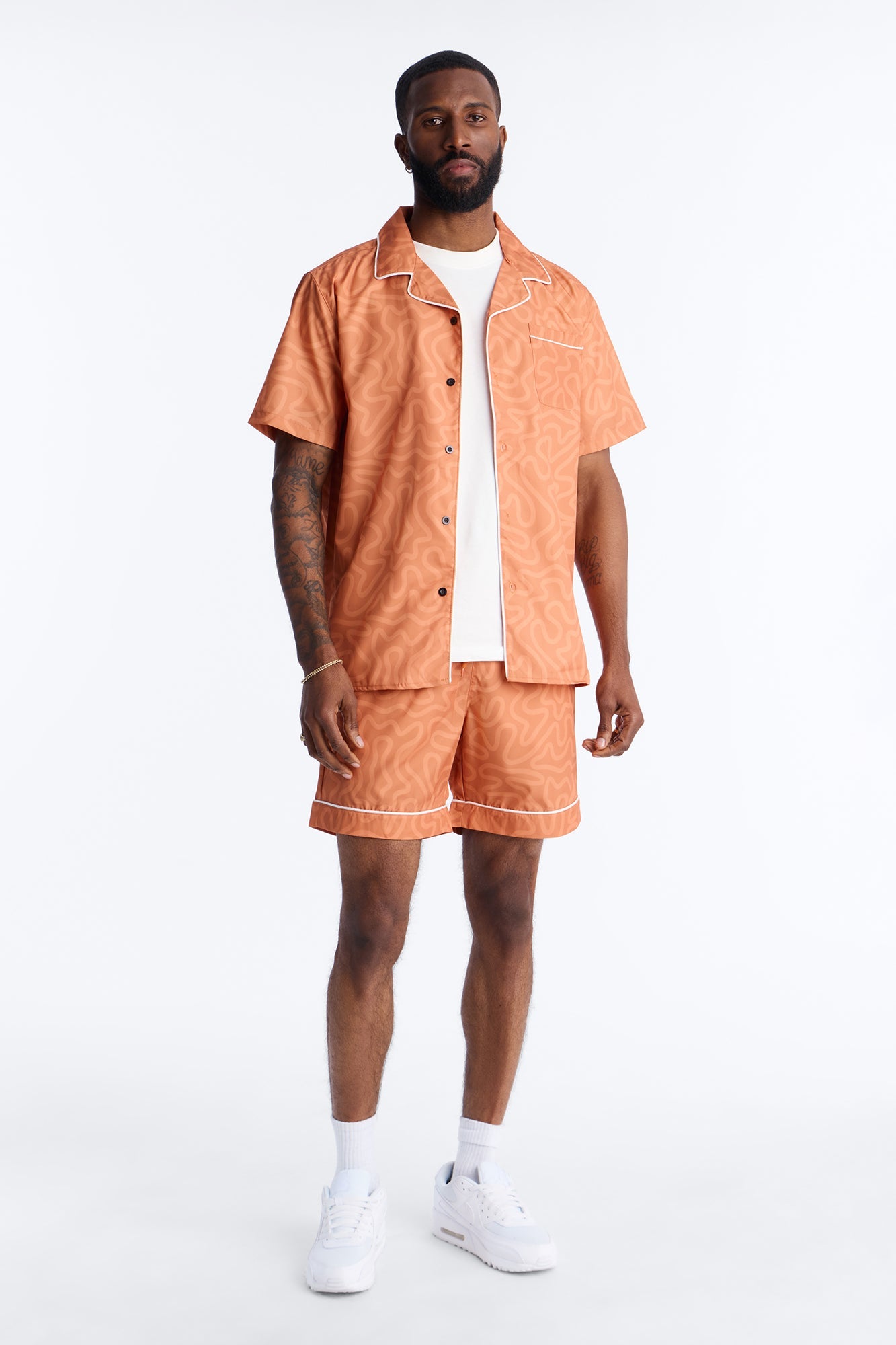 Relaxed Sienna Wave Short - Orange