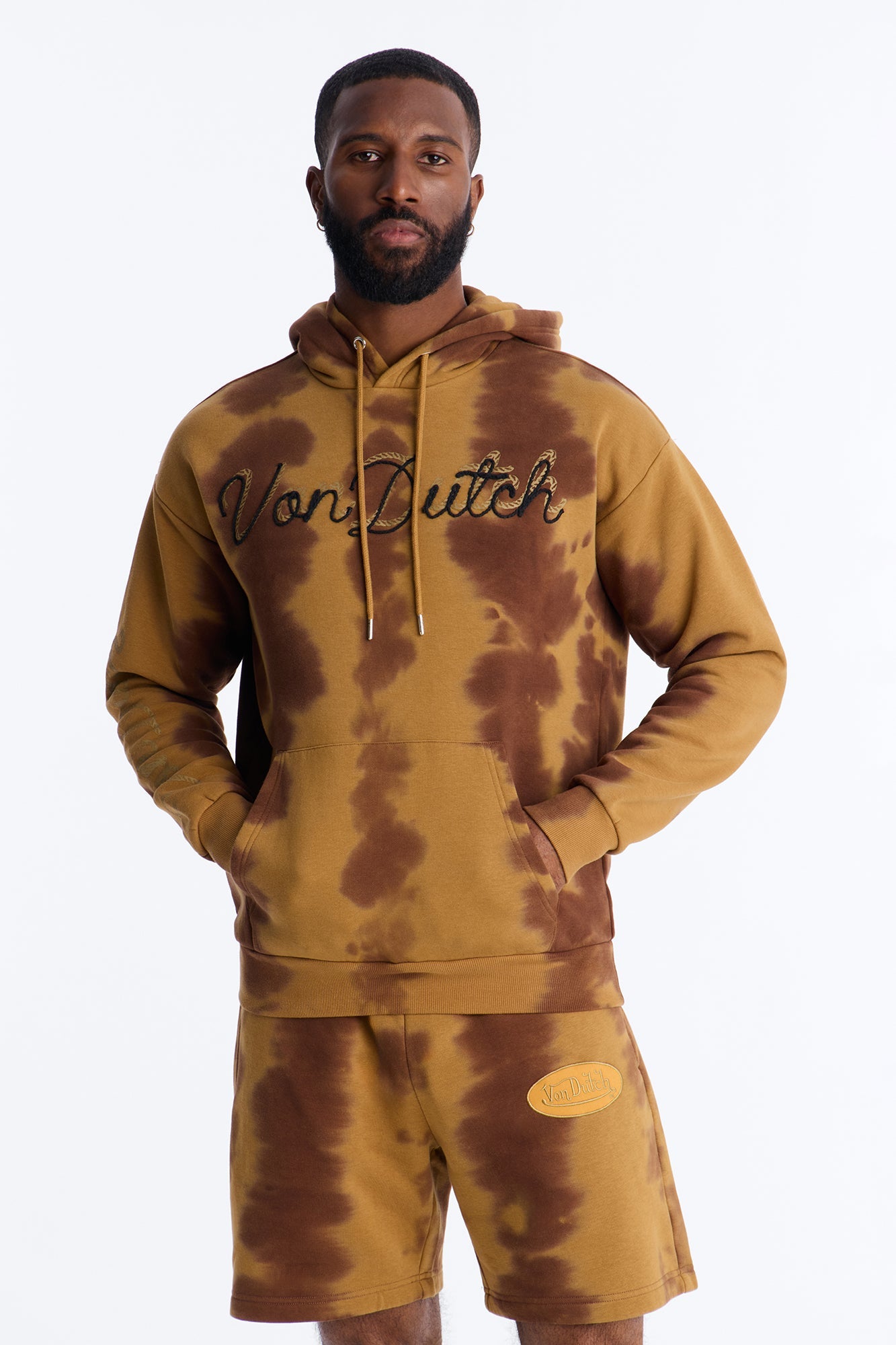 Von Dutch Ranch Most Wanted Hoodie - Brown