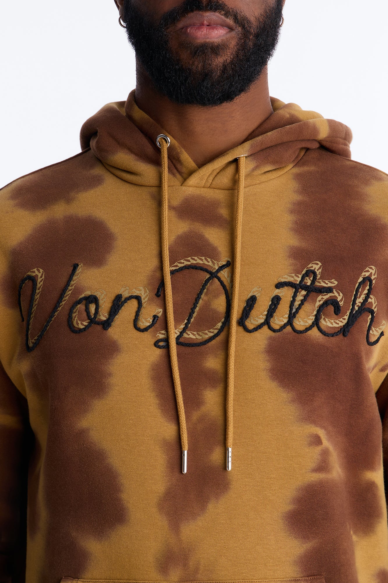 Von Dutch Ranch Most Wanted Hoodie - Brown
