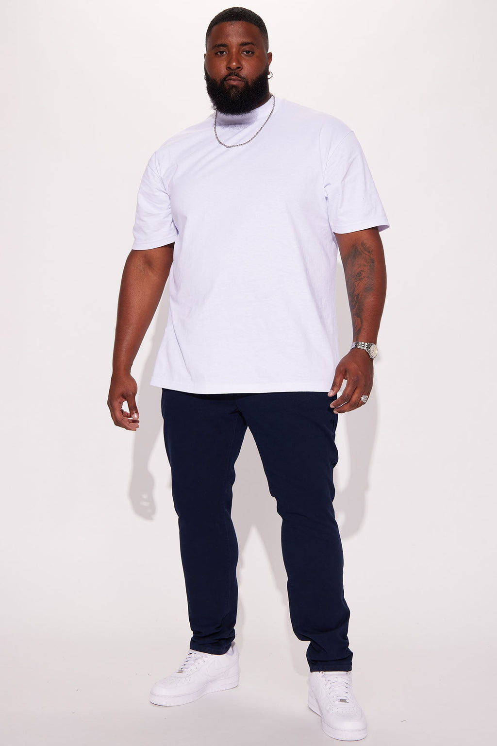 Mac Chino Skinny 5 Pocket Pants - Navy