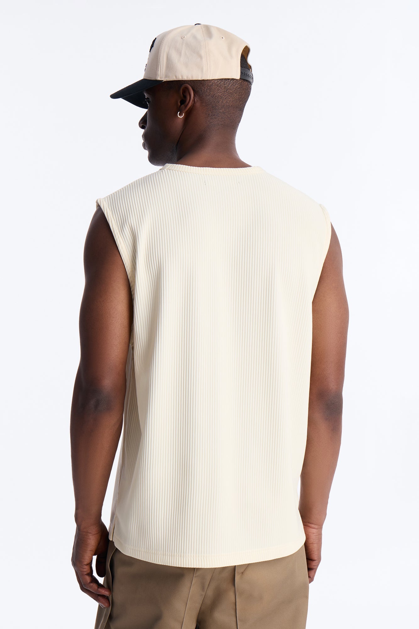 Show Up Muscle Tank - Off White