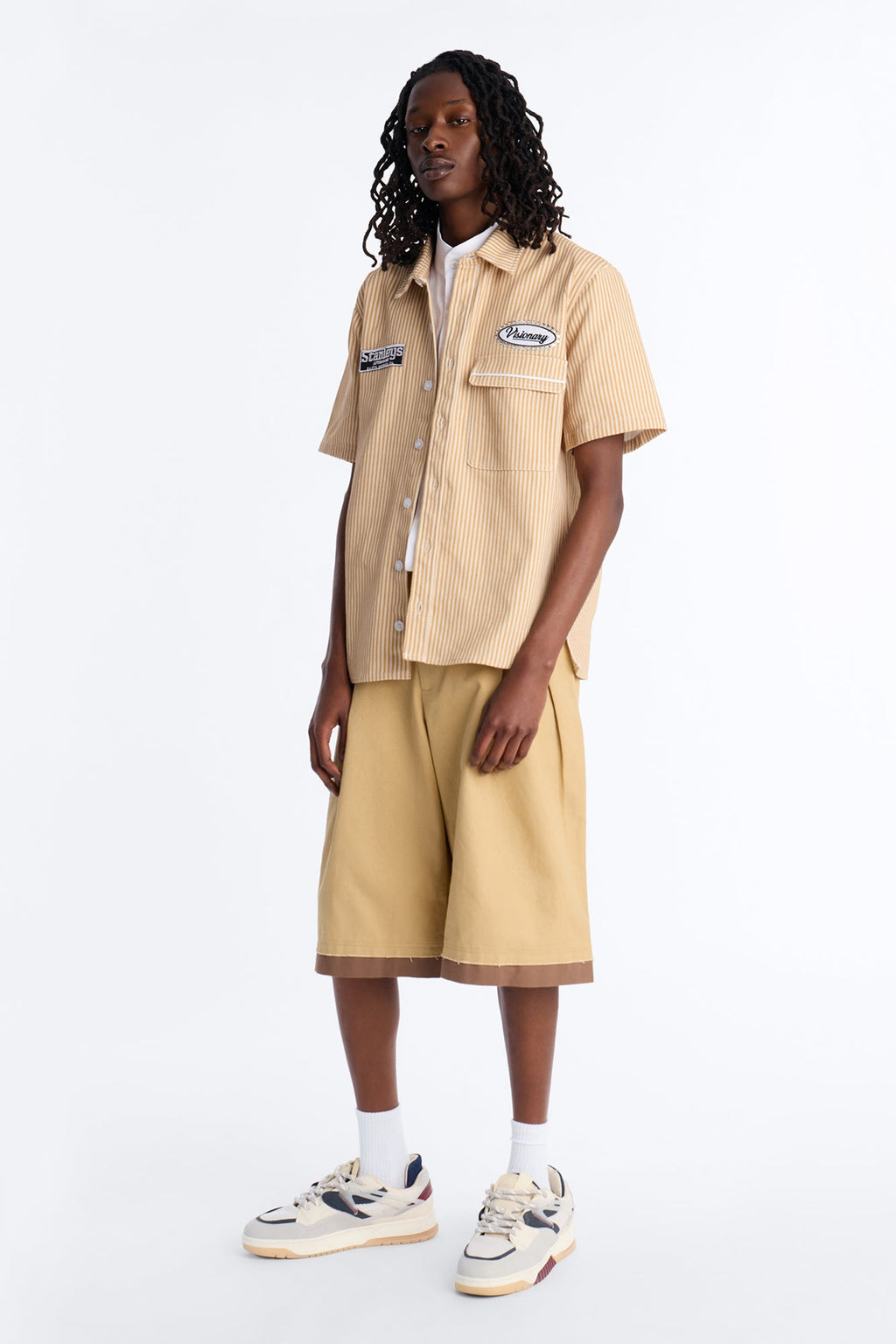 Visionary Service Mechanic Shirt - Tan