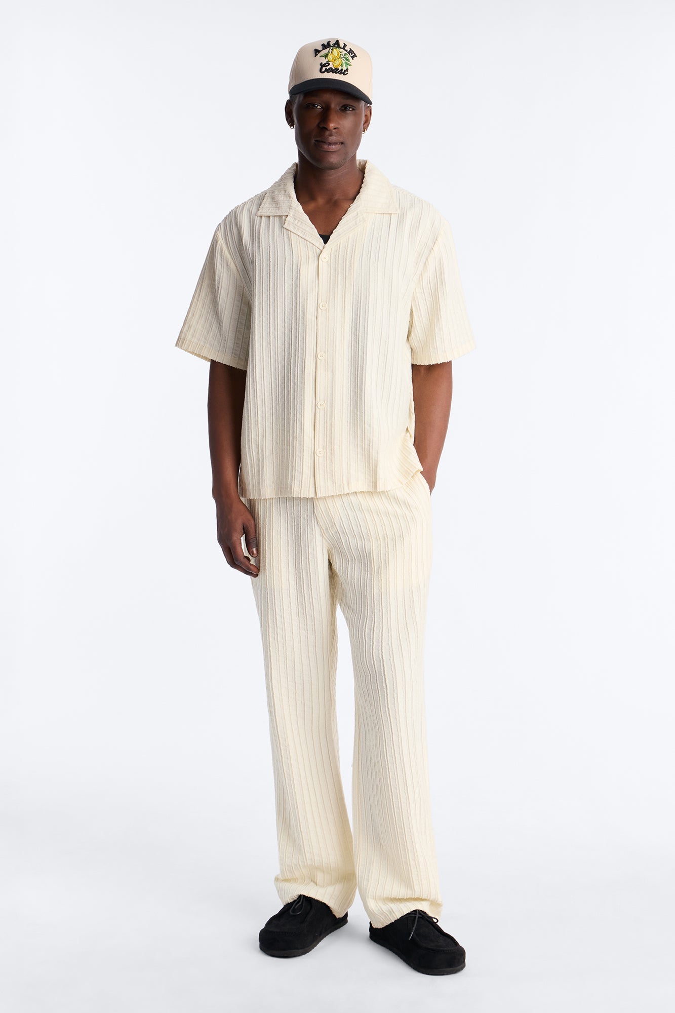 Straight Flare Aegean Pant - Cream