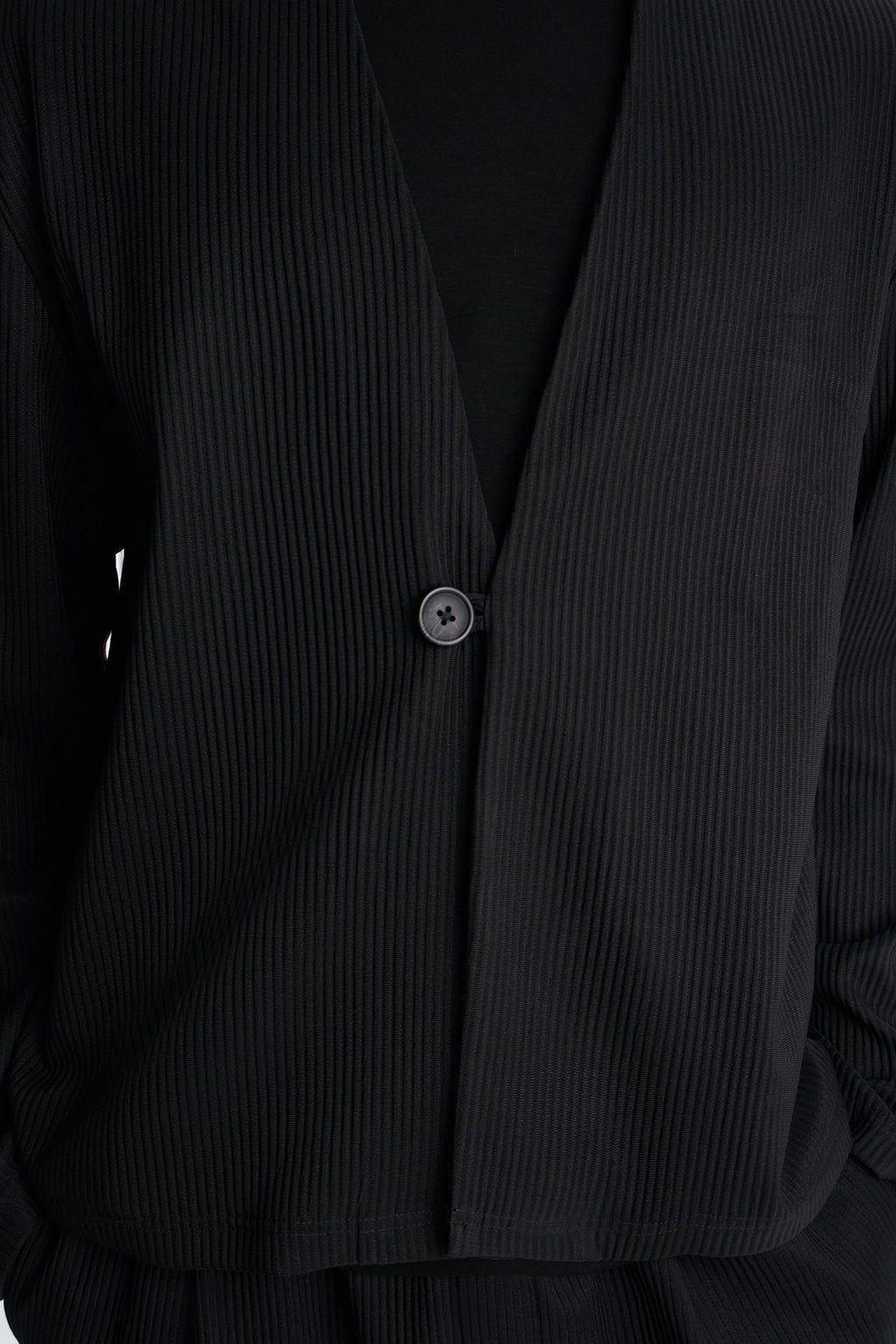 Show Up Shawl Collar Blazer - Black