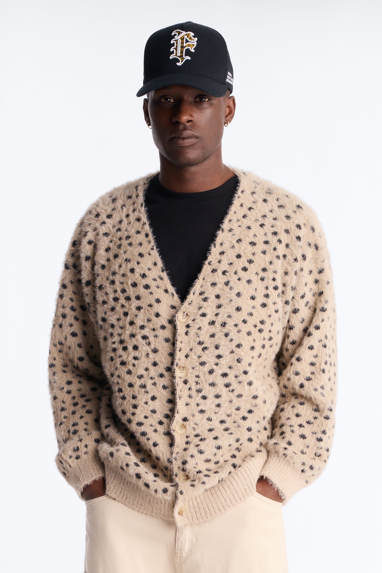 Primal Instinct Cheetah Cardigan - Tan