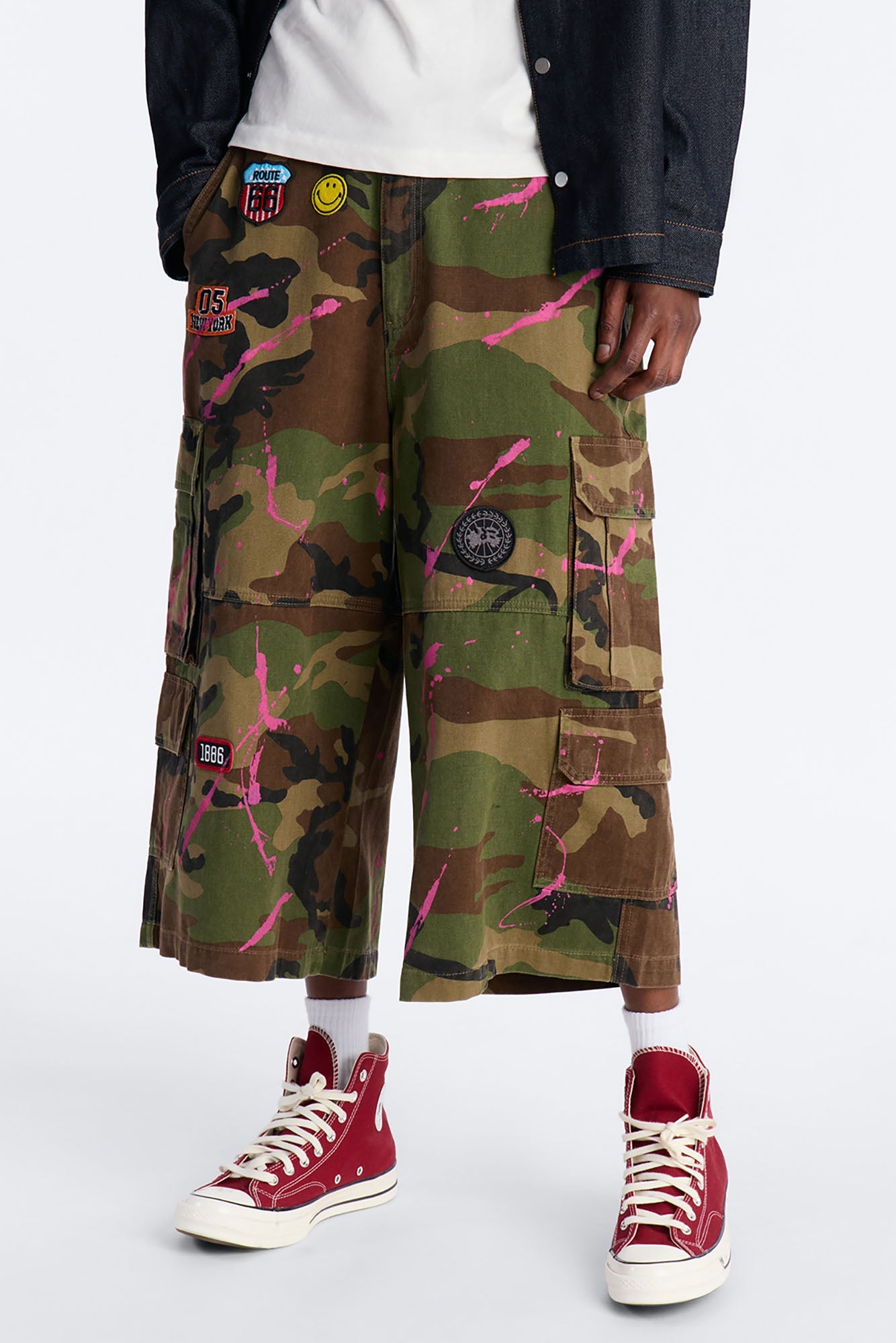 Baggy Art Collide Short - Camouflage