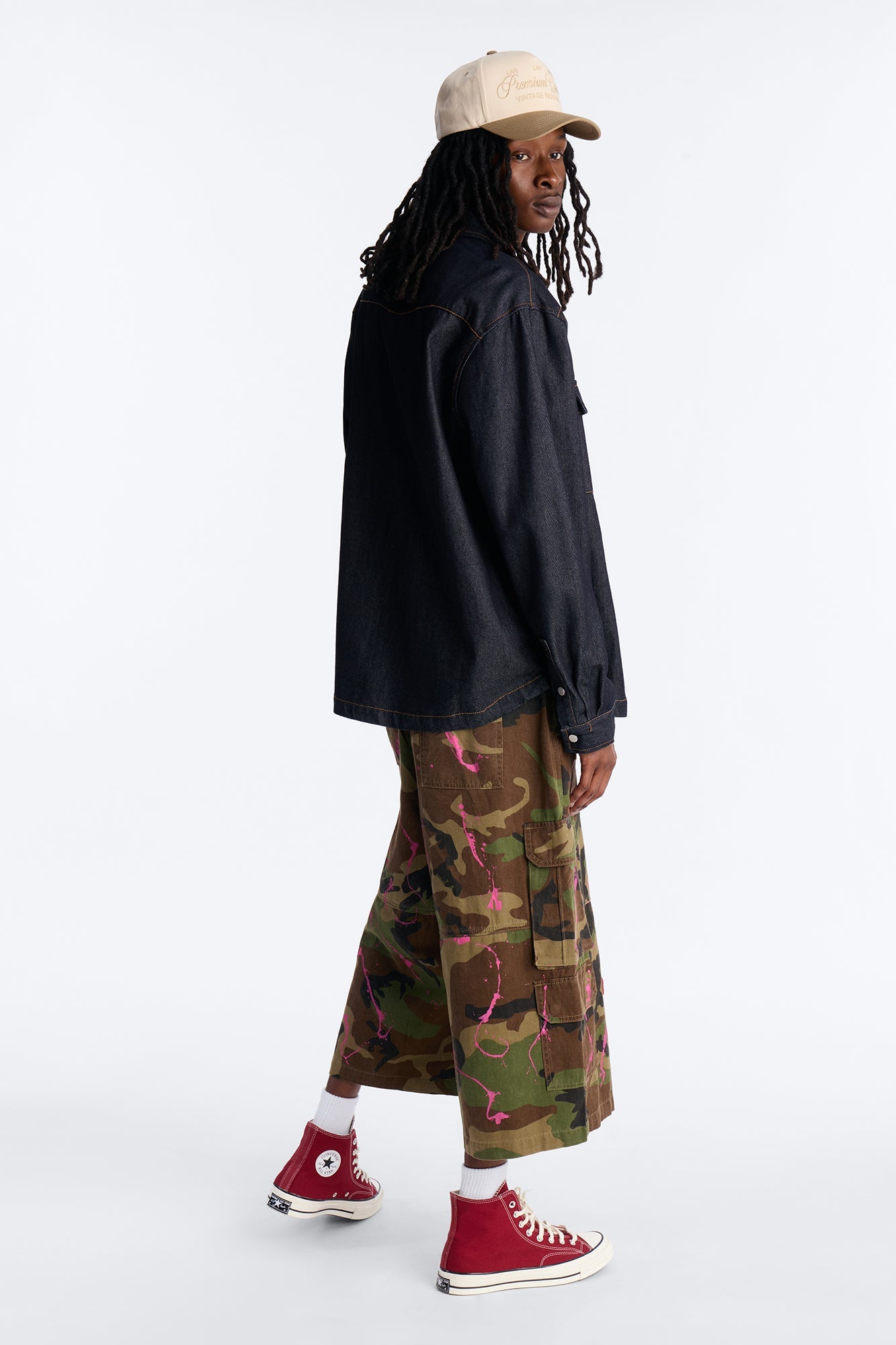 Baggy Art Collide Short - Camouflage