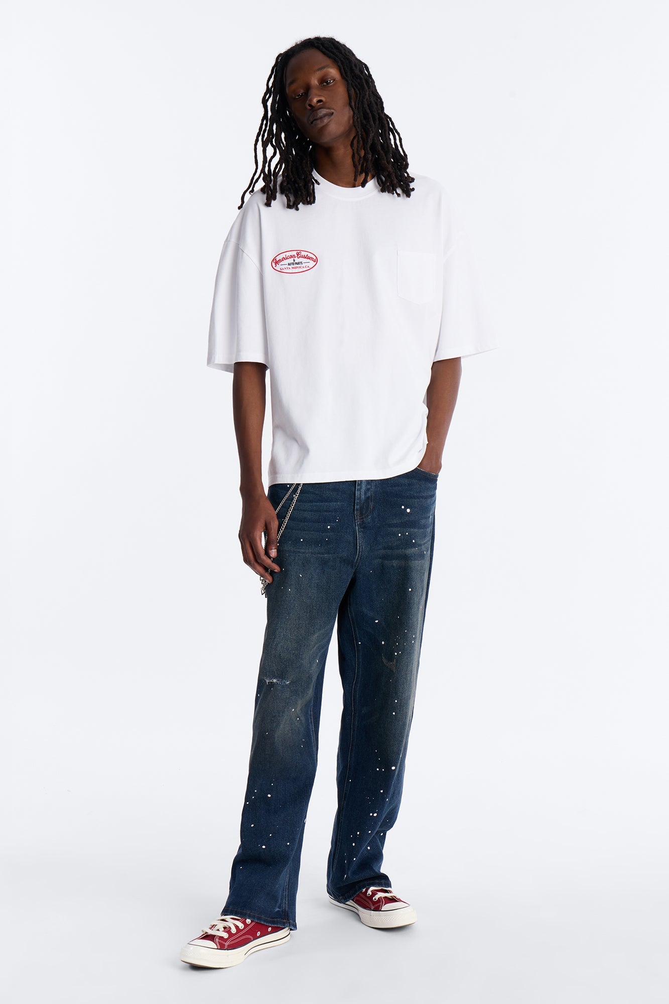 Boxy Gas Station Boxy Tee - White