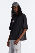 Boxy Gas Station Boxy Tee - Black Wash