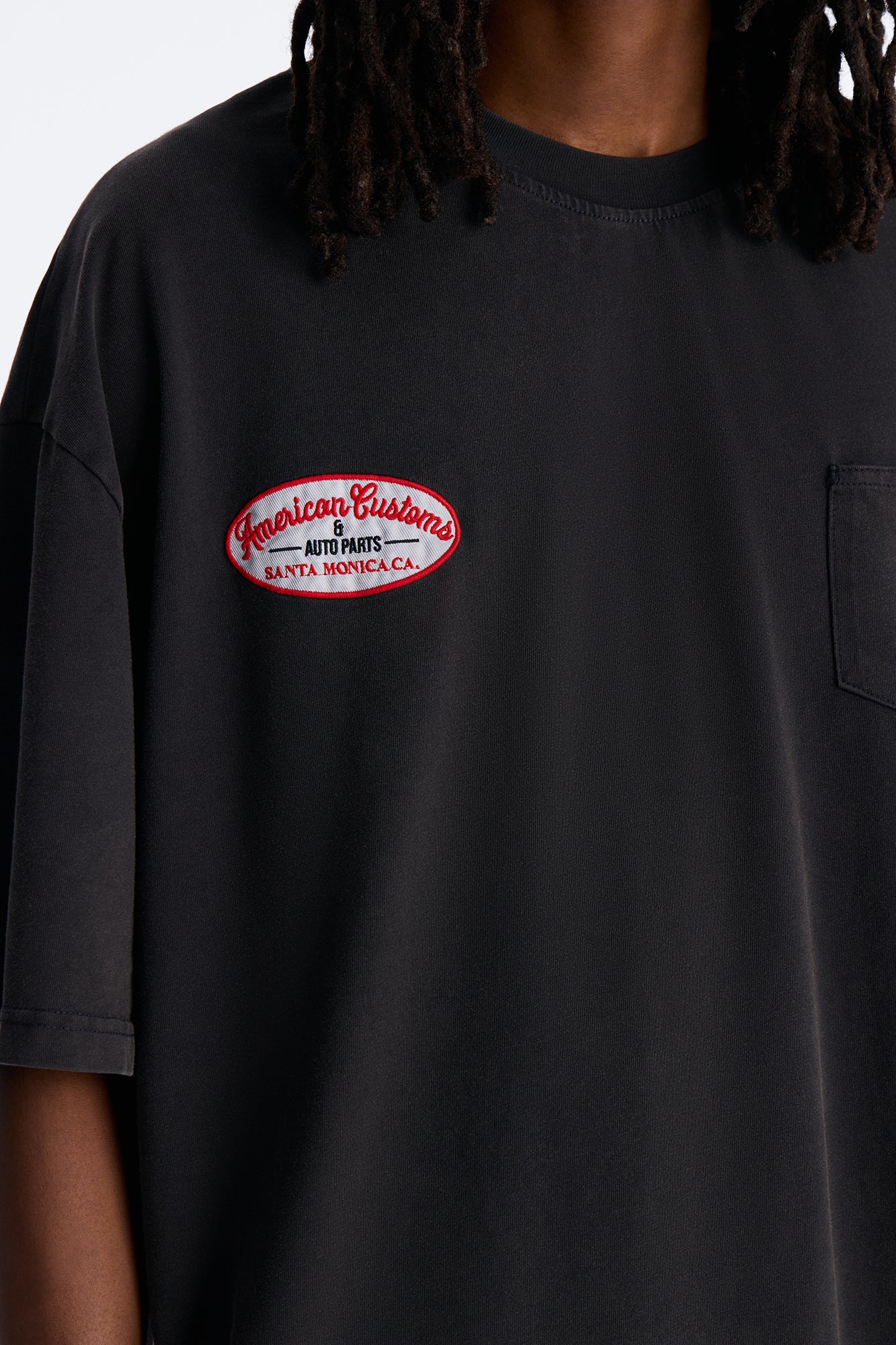 Boxy Gas Station Boxy Tee - Black Wash