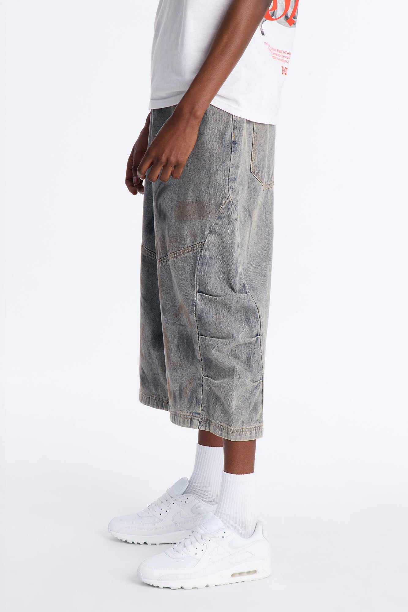 Barrel Chaos Denim Short - Vintage Wash