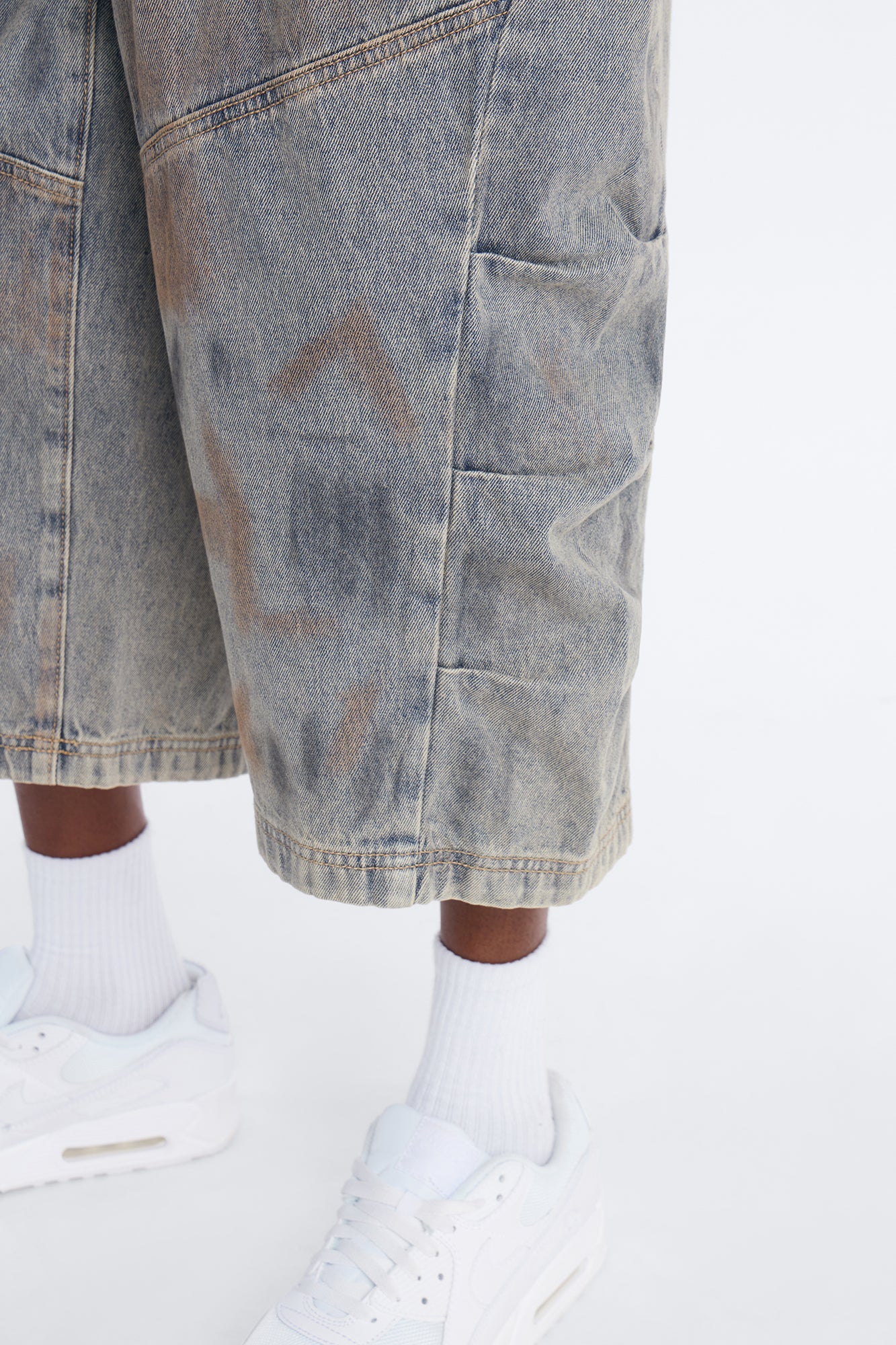 Barrel Chaos Denim Short - Vintage Wash