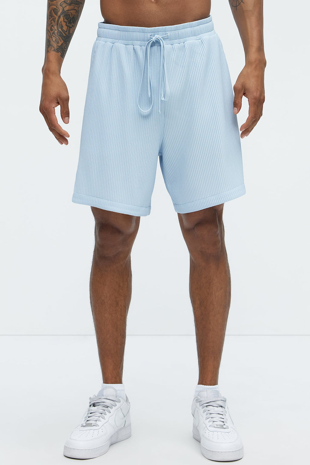 Show Up Basketball Short - Light Blue