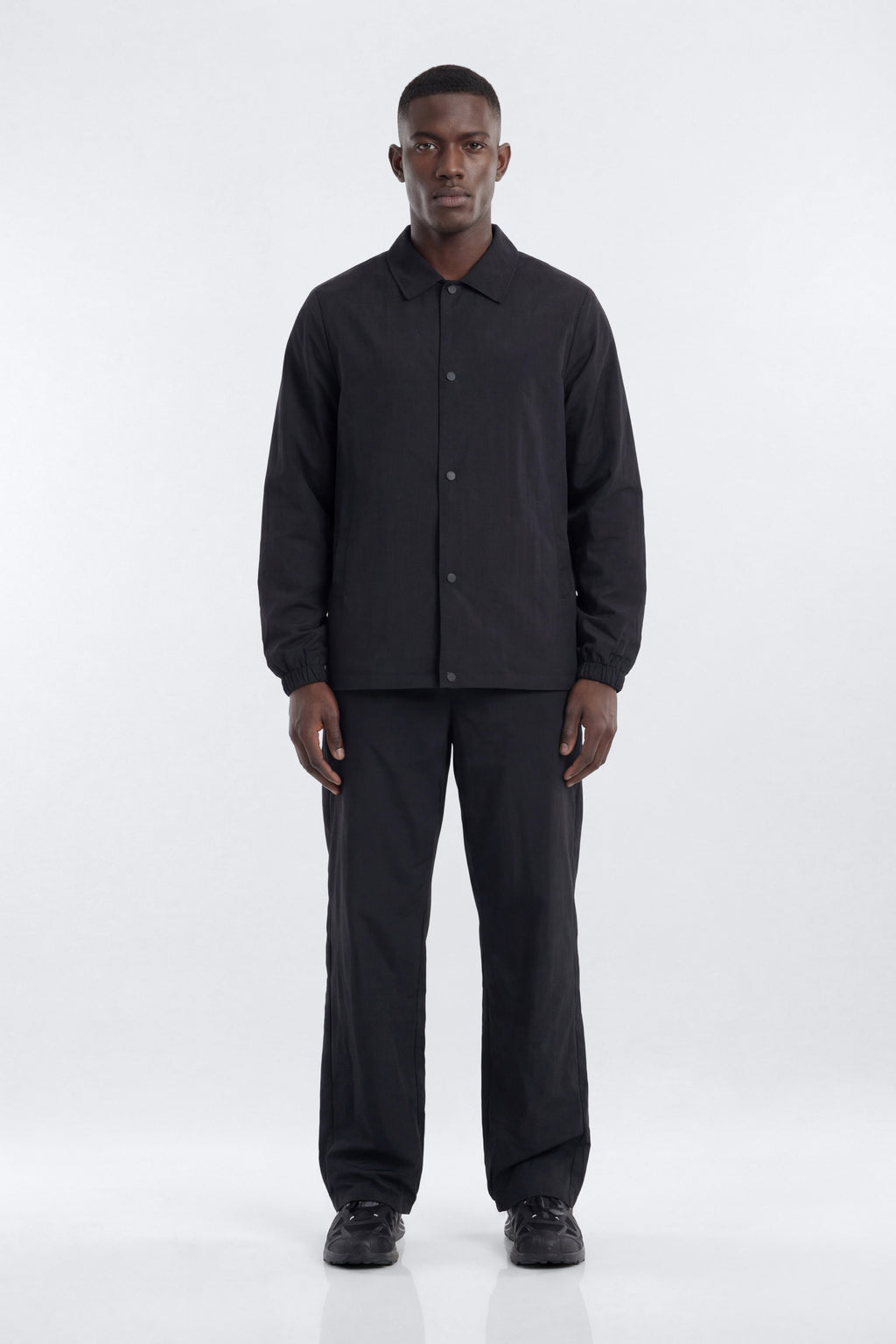 CoreNylon Active Coach's Jacket - Black