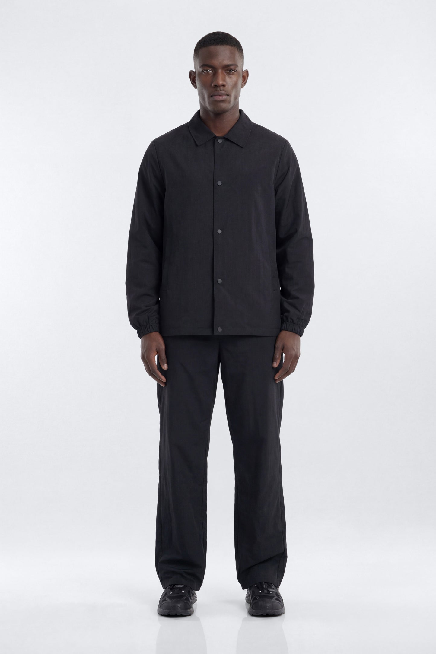 CoreNylon Active Coach's Jacket - Black