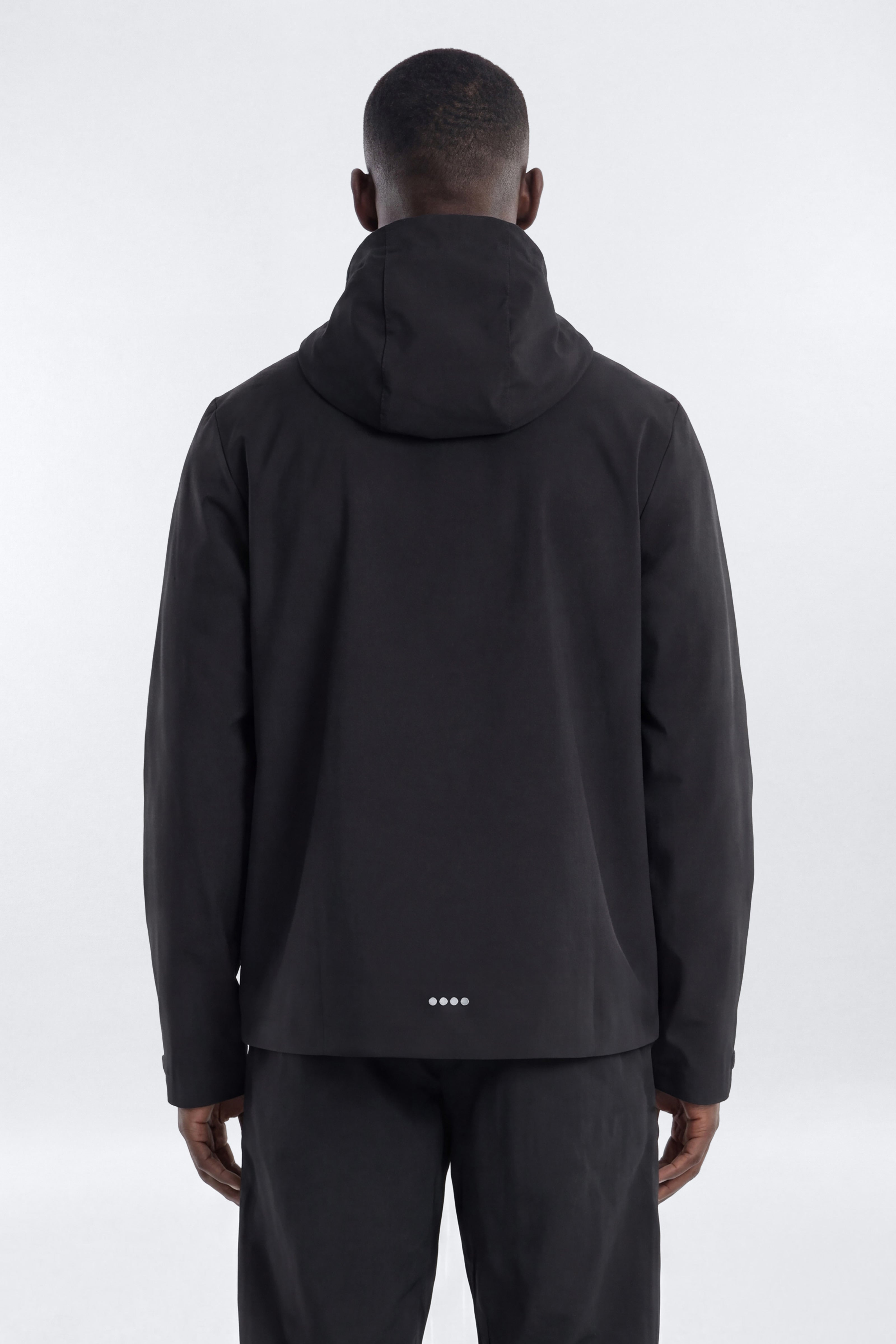 ActiveNylon™ Full Zip Hooded Jacket - Black