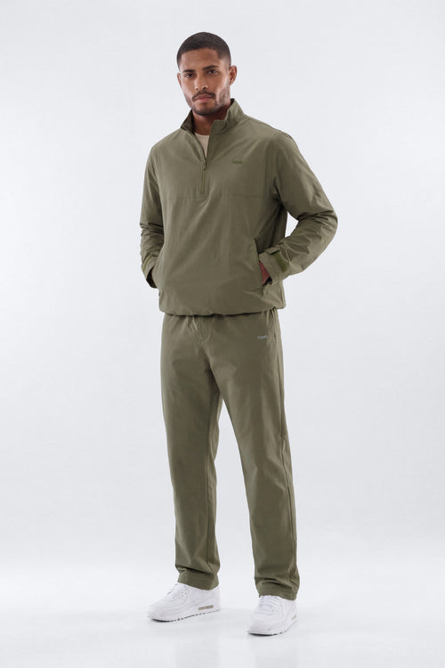 ActiveNylon™ Half Zip Pullover Jacket - Moss