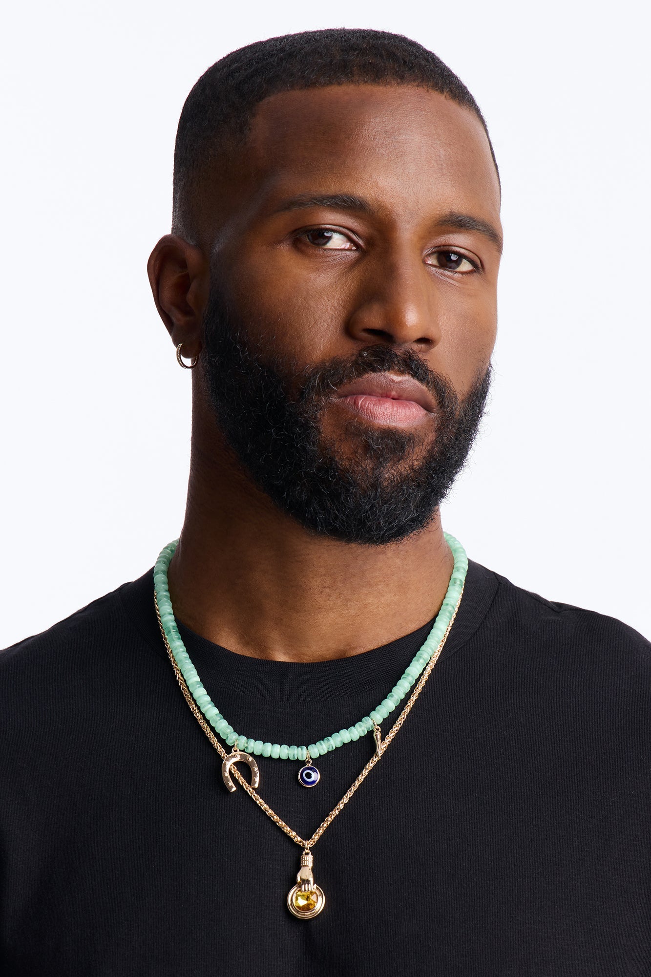 Good Luck Vibes Necklace Set - Gold