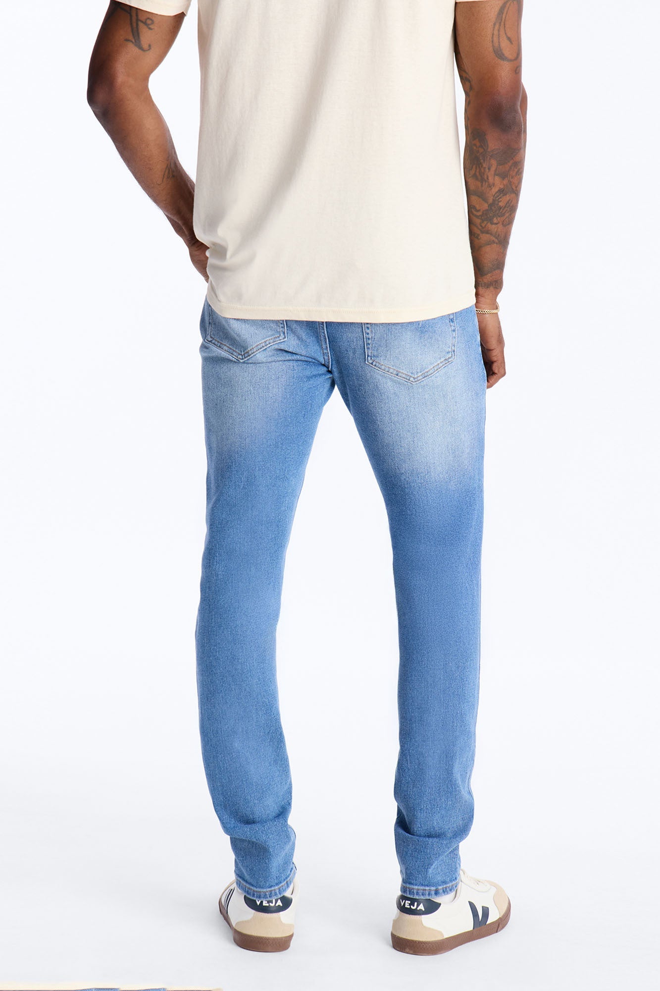Essential Skinny Stretch Jean - Medium Blue Wash