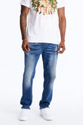 With It Slim Jeans - Medium Blue Wash