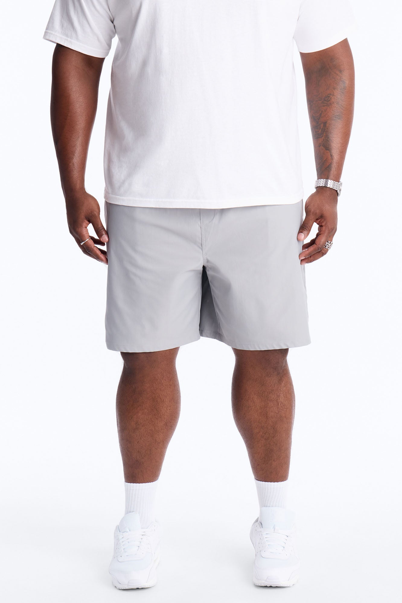 Relaxed City Relay Short - Grey