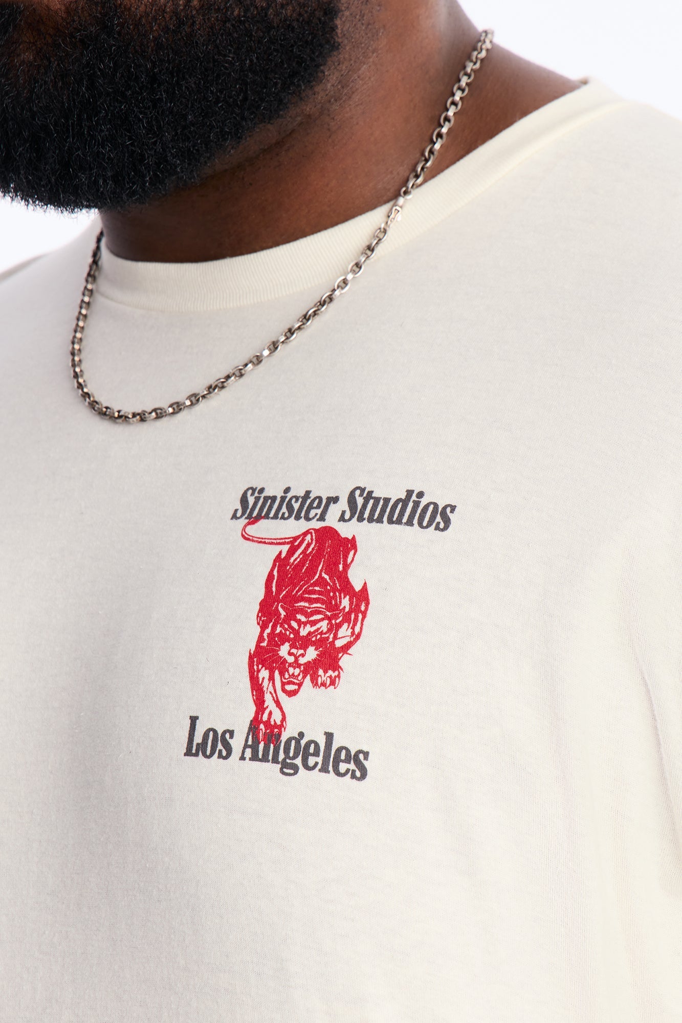 Sinister Studios LA Short Sleeve Tee - Cream
