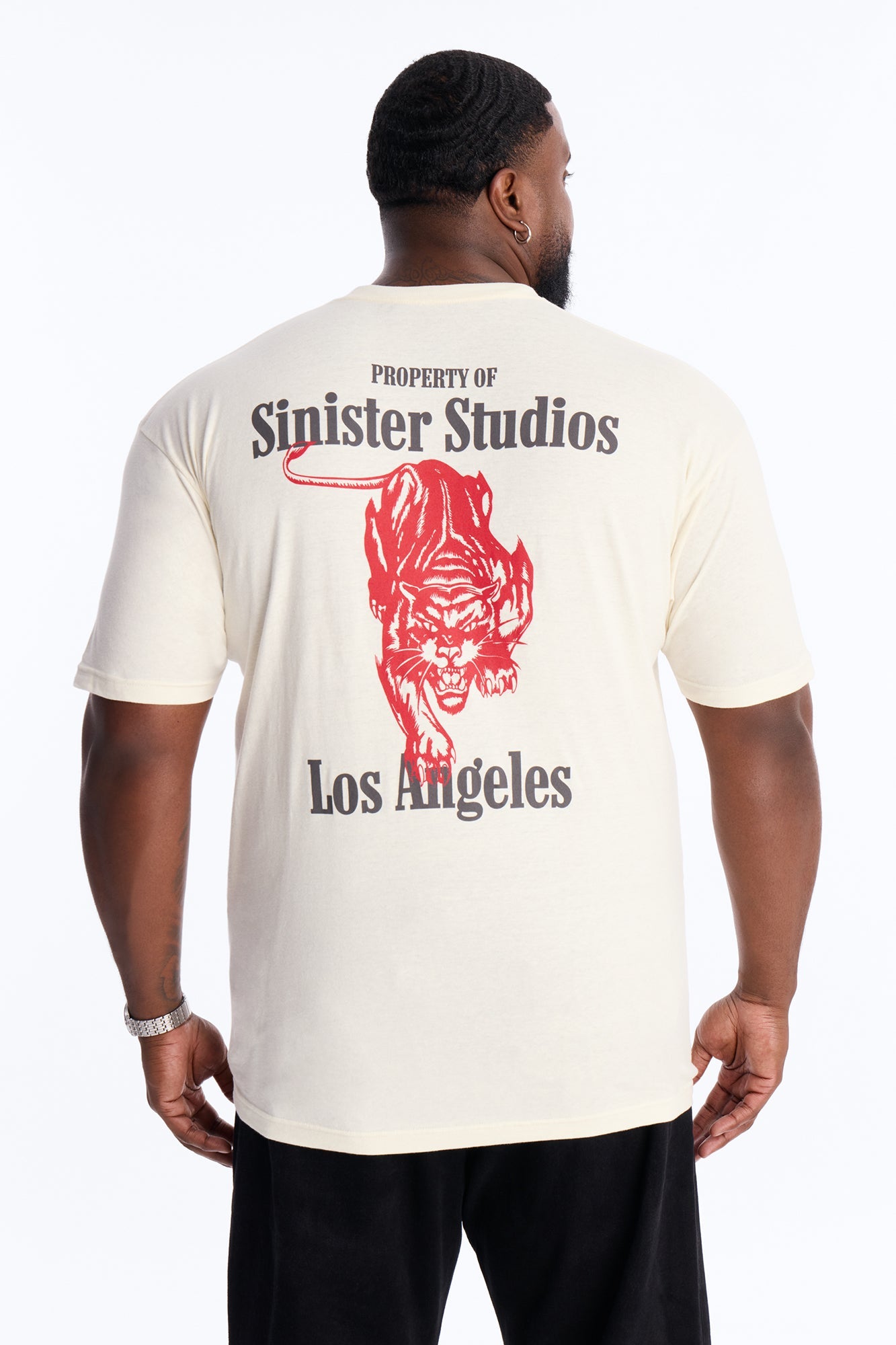 Sinister Studios LA Short Sleeve Tee - Cream