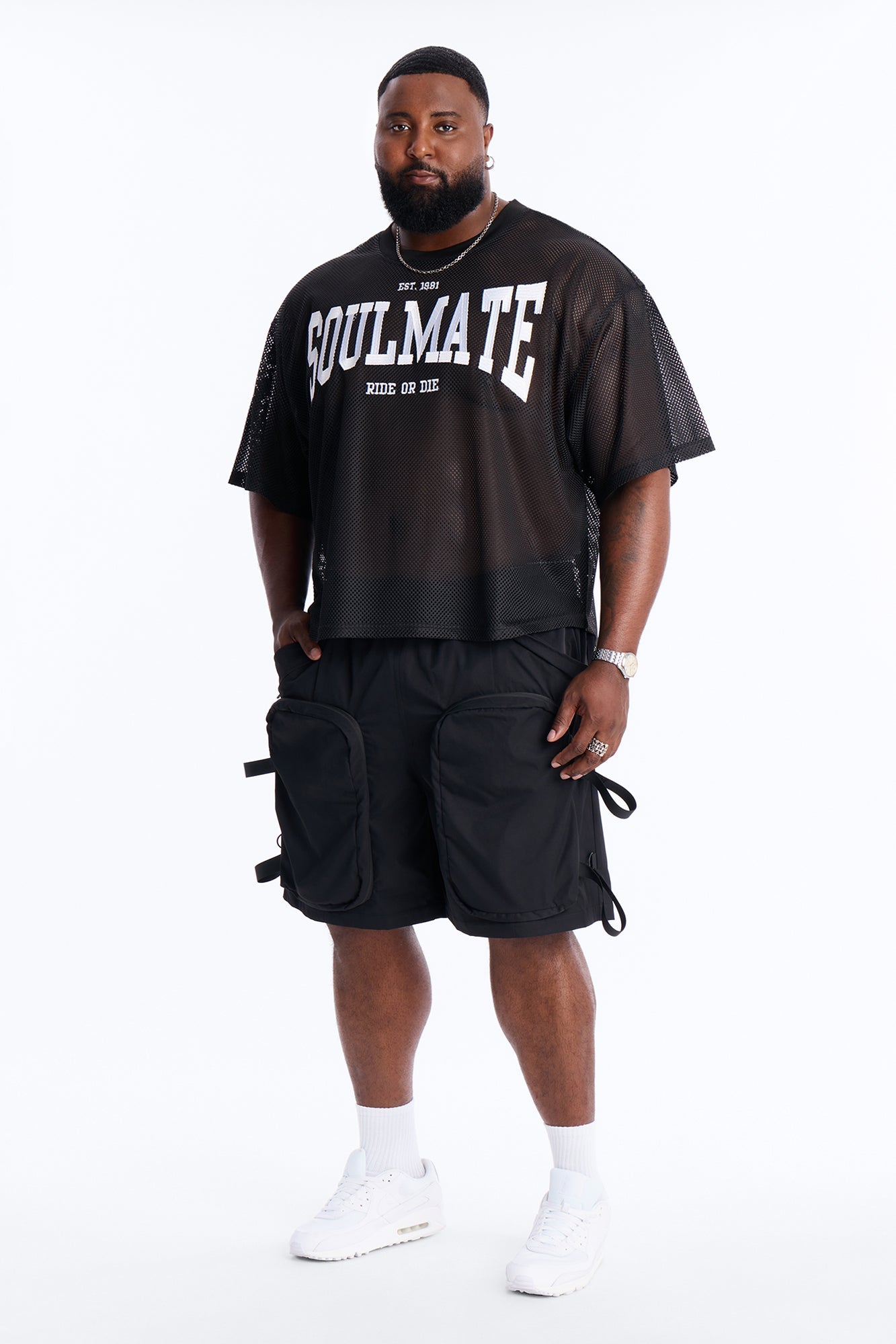 Relaxed Runyon Tech Short - Black