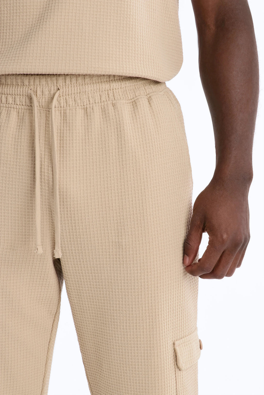 Straight Culver City Waffle Knit Pant - Stone