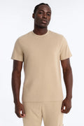 Culver City Waffle Knit Tee - Stone