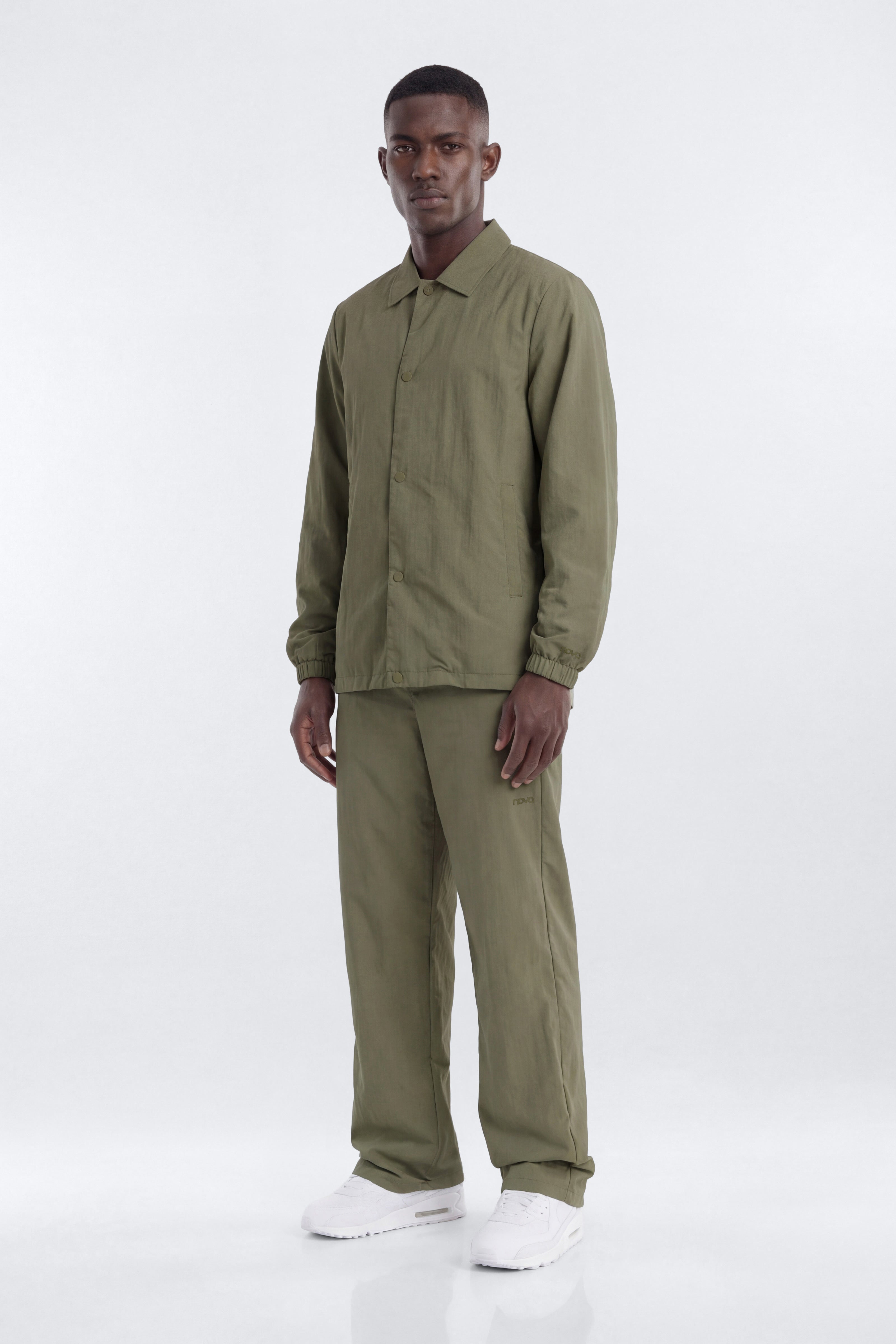 CoreNylon Active Coach's Jacket - Moss