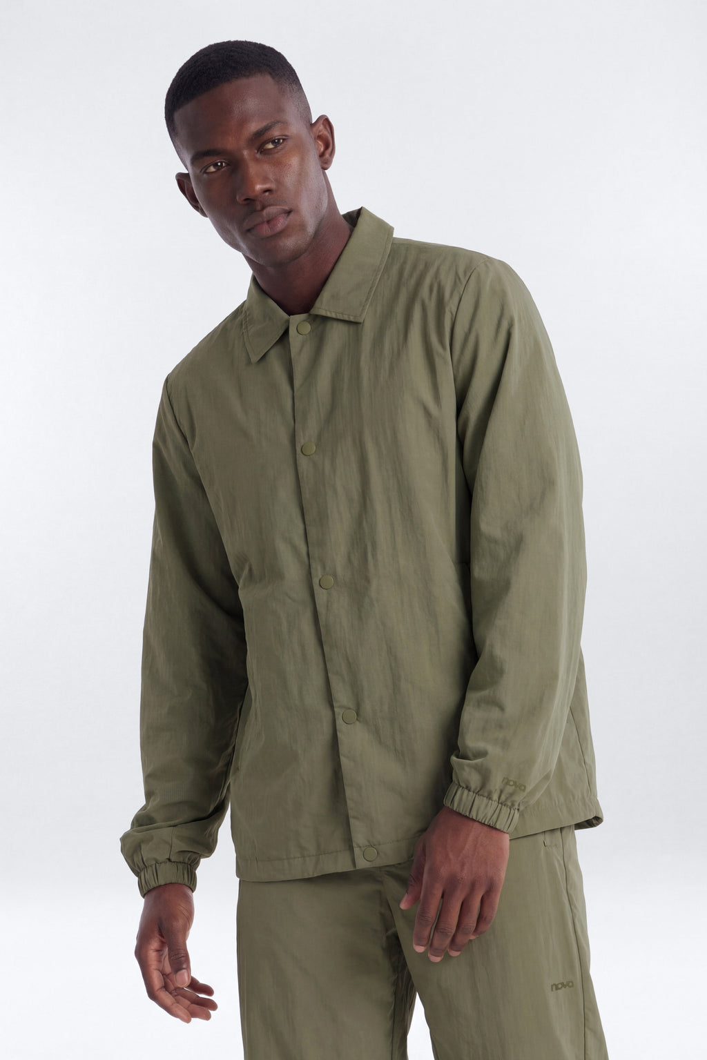 CoreNylon Active Coach's Jacket - Moss