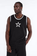 All Stars Elevated Jersey Tank - Black