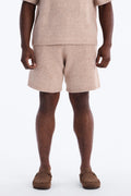 Relaxed Venice Sweater Short - Stone