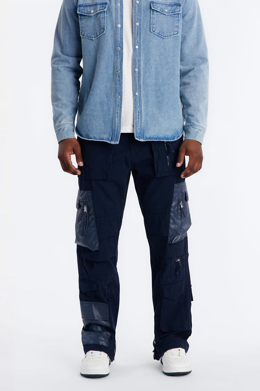 Straight Citadel Expedition Cargo Pant - Blue