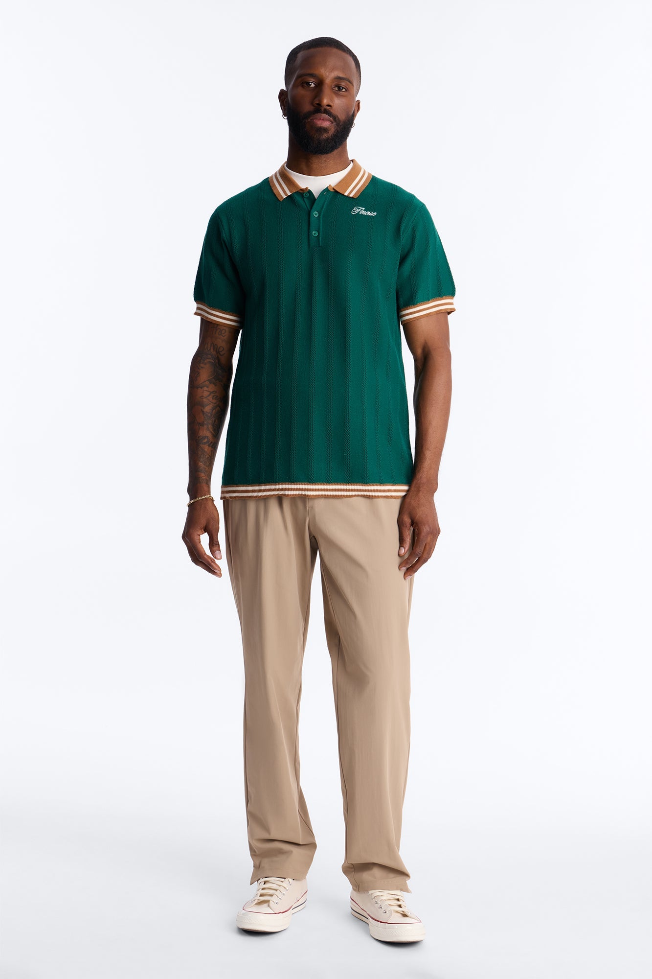 Open For Business Polo - Green