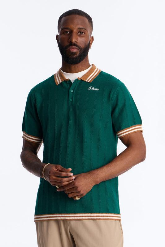 Open For Business Polo - Green