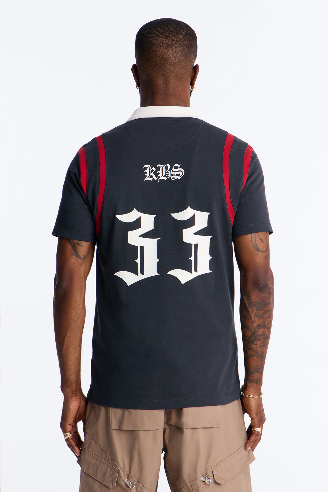 Relaxed Still Moving Polo - Black