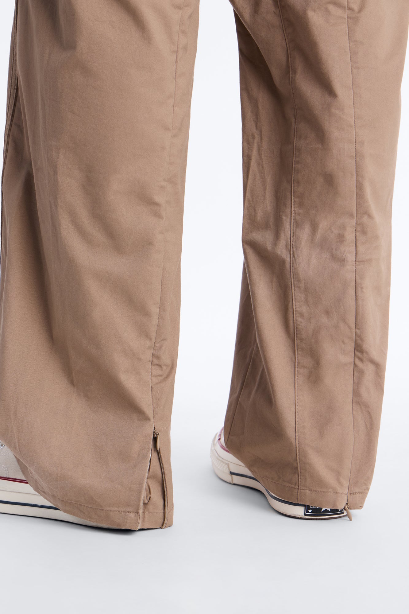 Barrel Accordion Pant - Brown