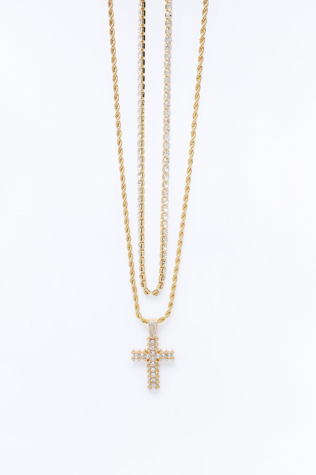Golden Redemption Necklace Set - Gold