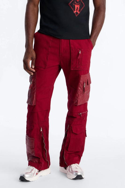 Straight Citadel Expedition Cargo Pant - Red