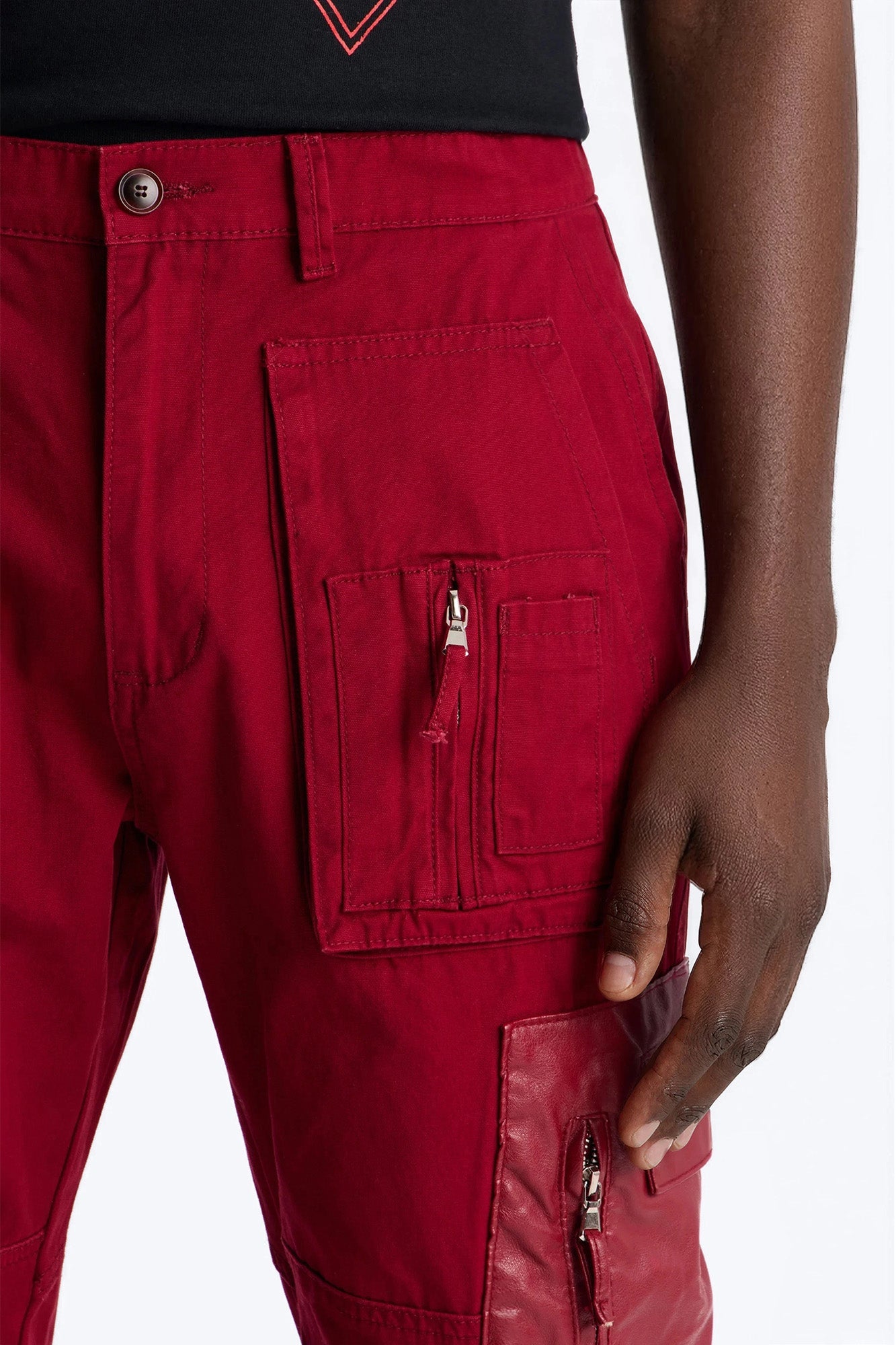 Straight Citadel Expedition Cargo Pant - Red