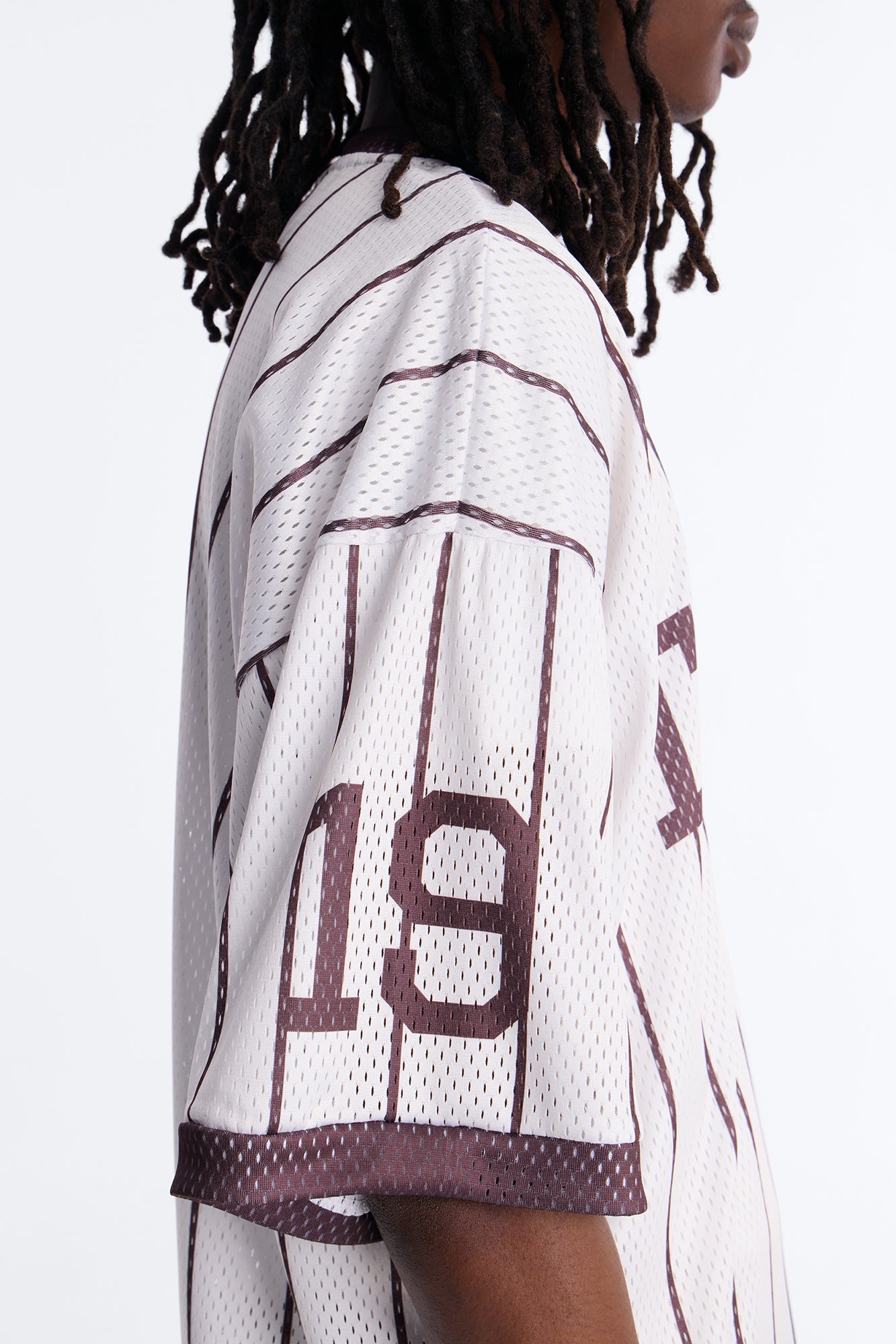 Jersey Fit Tokyo V-Neck Shirt - White