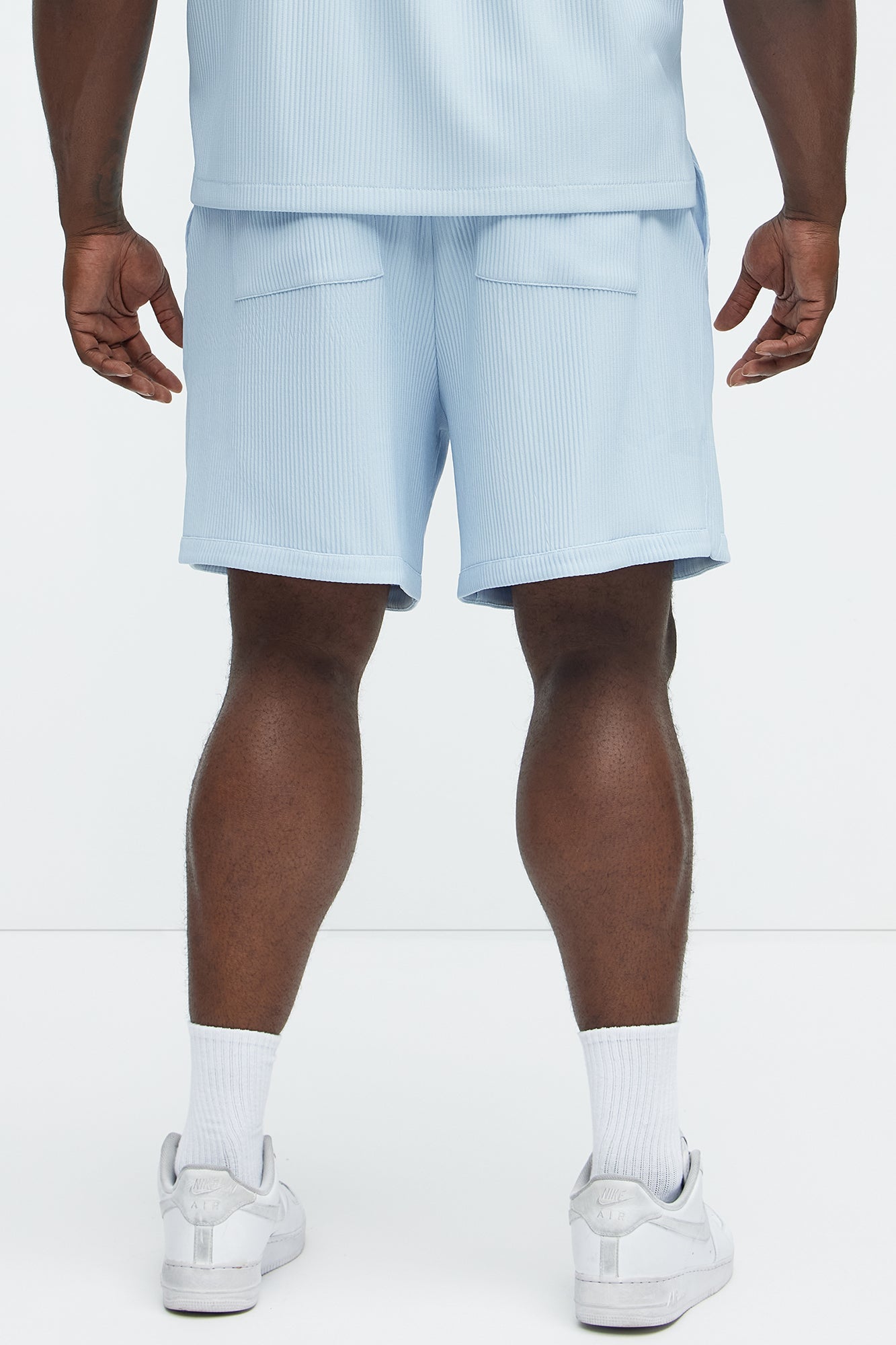 Show Up Basketball Short - Light Blue