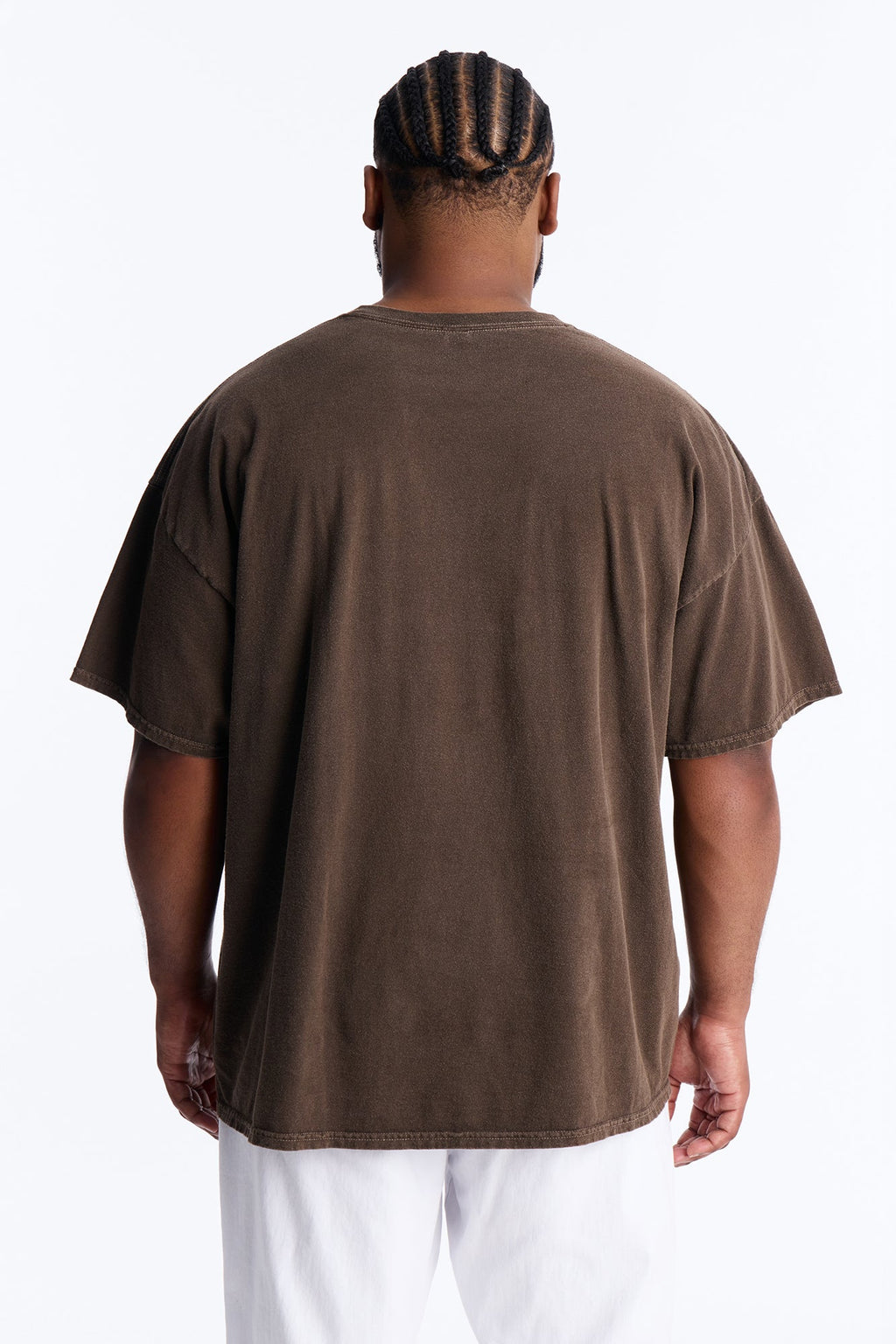 Phoenix Desert Paradise Oversized Short Sleeve Tee - Chocolate